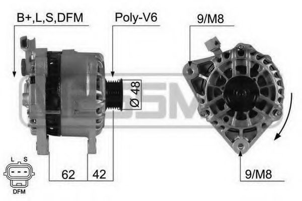 Generator / Alternator ERA 210413