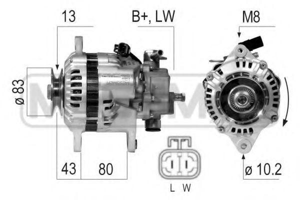 Imagine Generator / Alternator ERA 210456