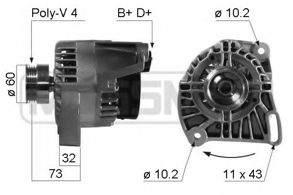 Imagine Generator / Alternator ERA 210485