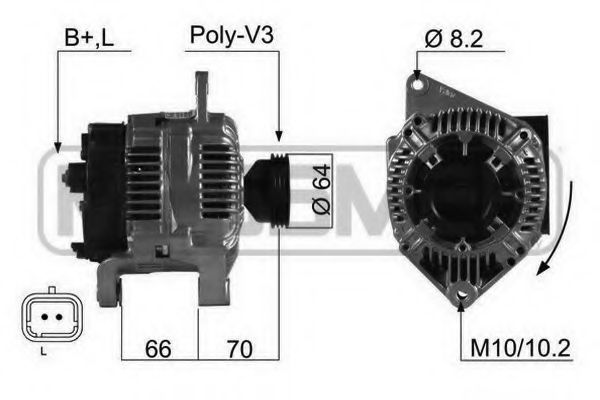 Imagine Generator / Alternator ERA 210489