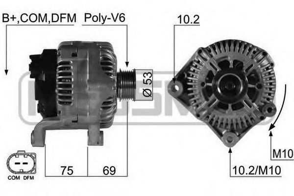 Imagine Generator / Alternator ERA 210495