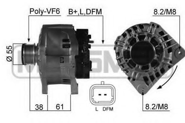 Imagine Generator / Alternator ERA 210503