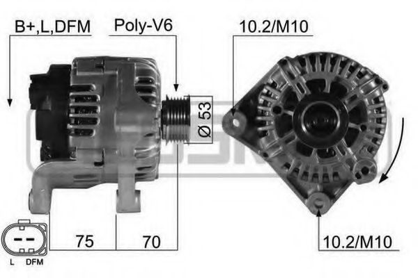 Imagine Generator / Alternator ERA 210506