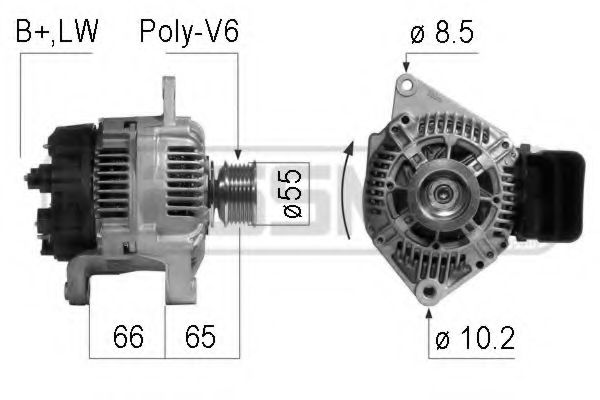 Imagine Generator / Alternator ERA 210534