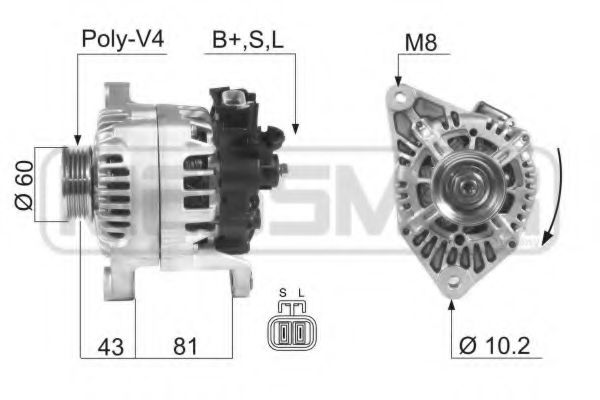 Imagine Generator / Alternator ERA 210557