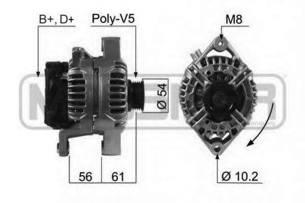 Imagine Generator / Alternator ERA 210584