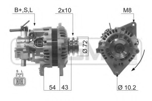 Imagine Generator / Alternator ERA 210595