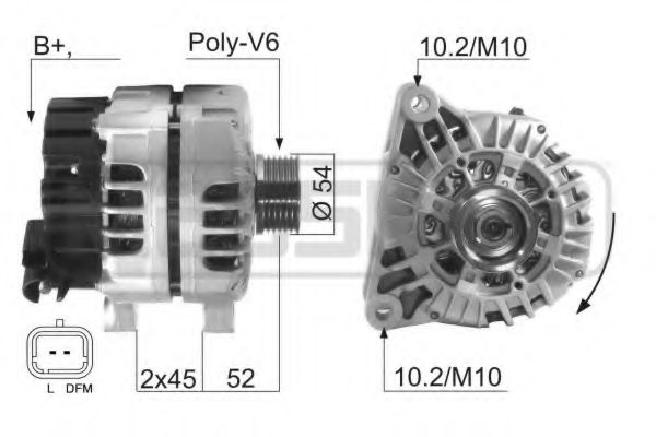 Imagine Generator / Alternator ERA 210604