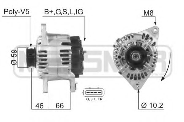 Imagine Generator / Alternator ERA 210611