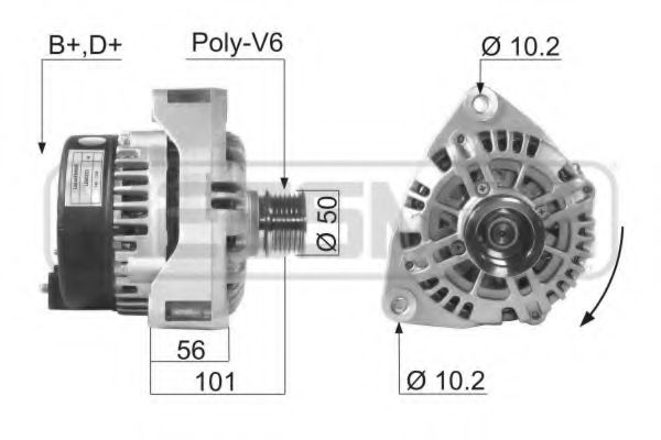 Imagine Generator / Alternator ERA 210617