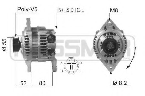 Imagine Generator / Alternator ERA 210626