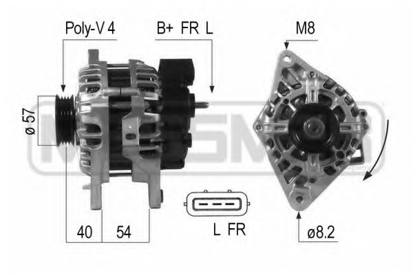 Imagine Generator / Alternator ERA 210652