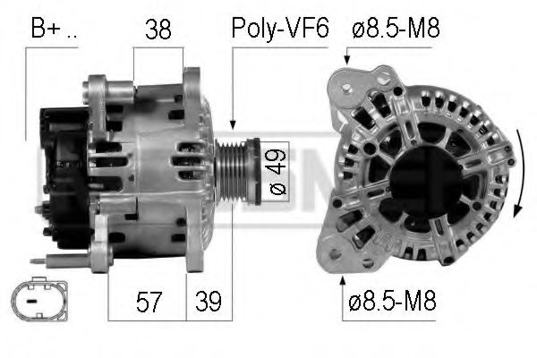 Imagine Generator / Alternator ERA 210684