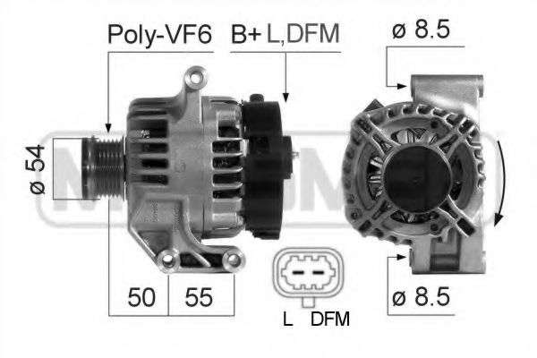 Imagine Generator / Alternator ERA 210687