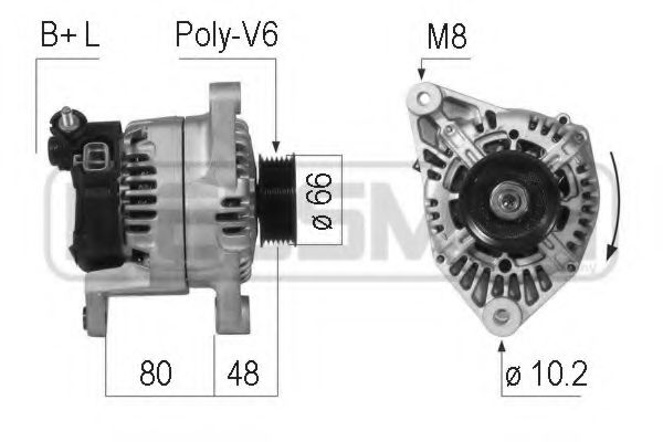 Imagine Generator / Alternator ERA 210709