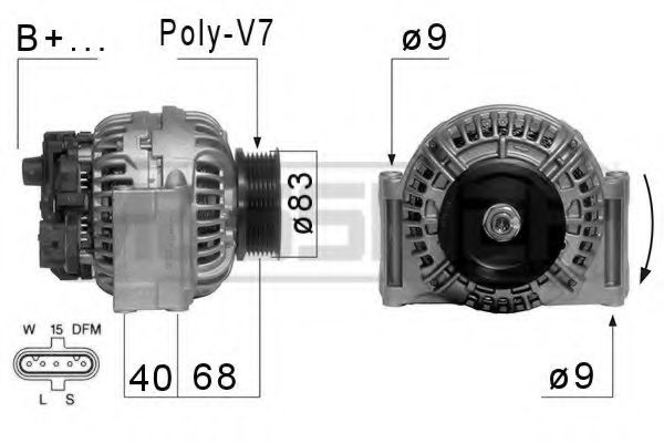 Imagine Generator / Alternator ERA 210714