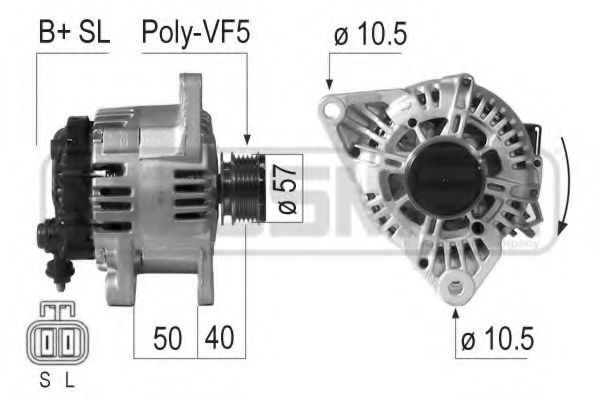 Imagine Generator / Alternator ERA 210814