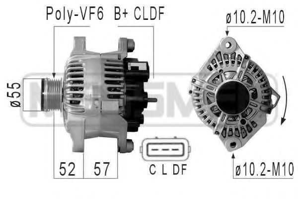 Imagine Generator / Alternator ERA 210820