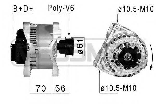 Imagine Generator / Alternator ERA 210825