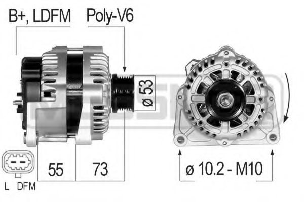 Imagine Generator / Alternator ERA 210827