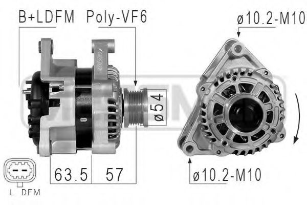 Imagine Generator / Alternator ERA 210836