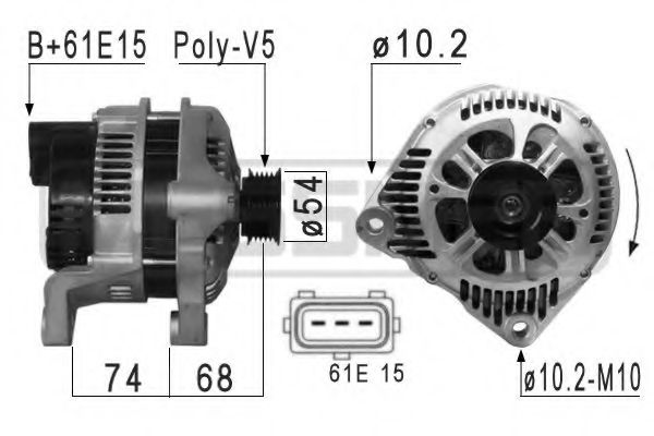 Imagine Generator / Alternator ERA 210868
