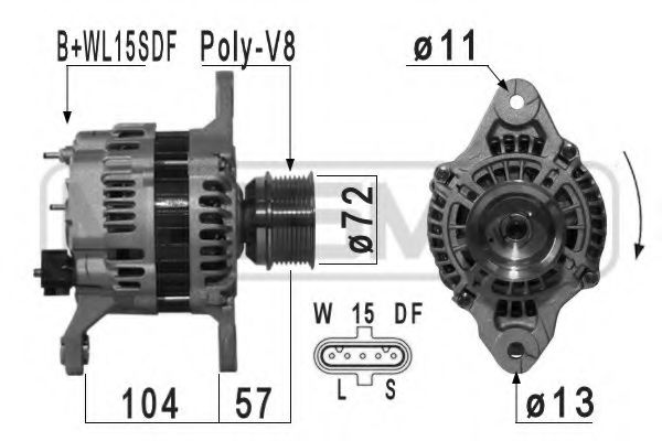 Imagine Generator / Alternator ERA 210914