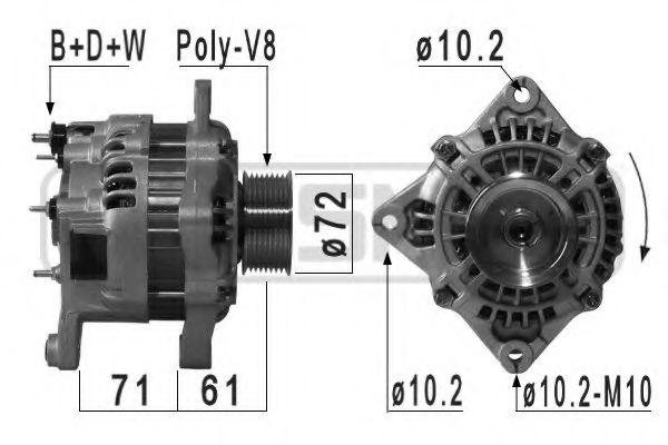 Imagine Generator / Alternator ERA 210925