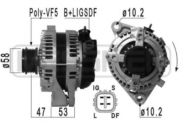 Imagine Generator / Alternator ERA 210930