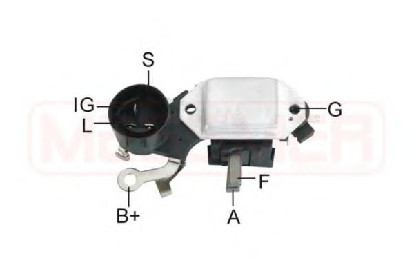 Regulator, alternator ERA 215388