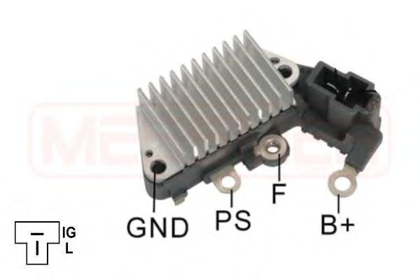 Regulator, alternator ERA 215663