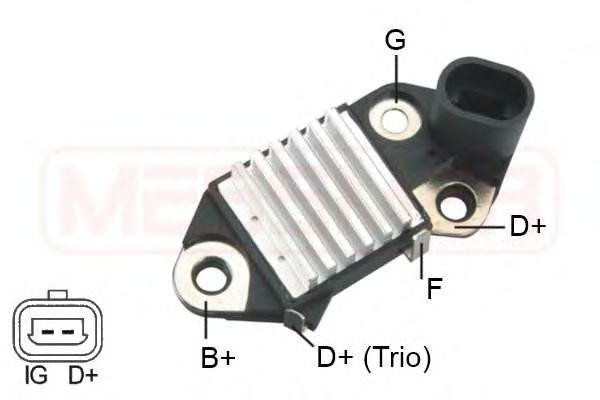 Regulator, alternator ERA 215956