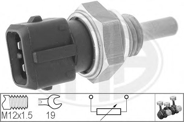 Imagine senzor,temperatura lichid de racire ERA 330124