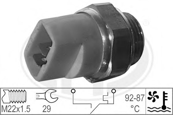 Imagine Comutator temperatura, ventilator radiator ERA 330175