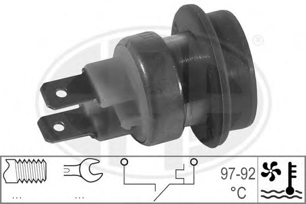 Imagine Comutator temperatura, ventilator radiator ERA 330177