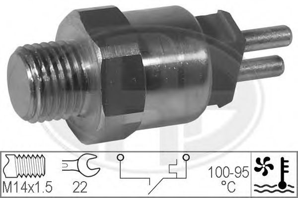 Imagine Comutator temperatura, ventilator radiator ERA 330190