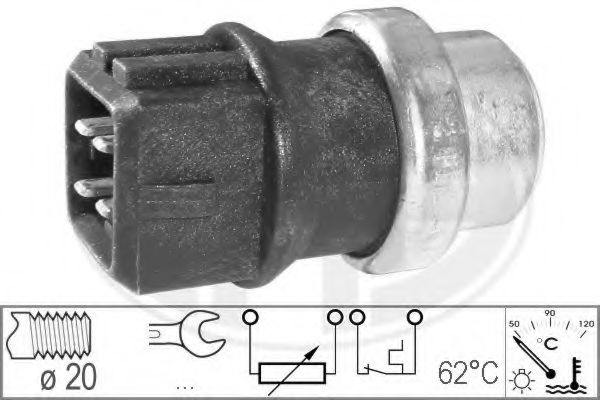 Imagine senzor,temperatura lichid de racire ERA 330289