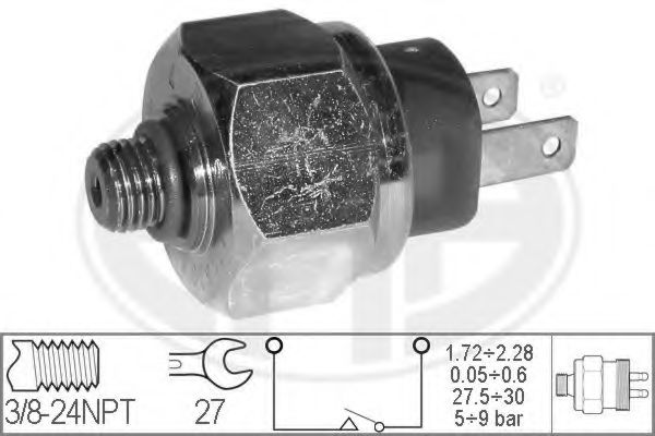 Imagine Comutator presiune, aer conditionat ERA 330421