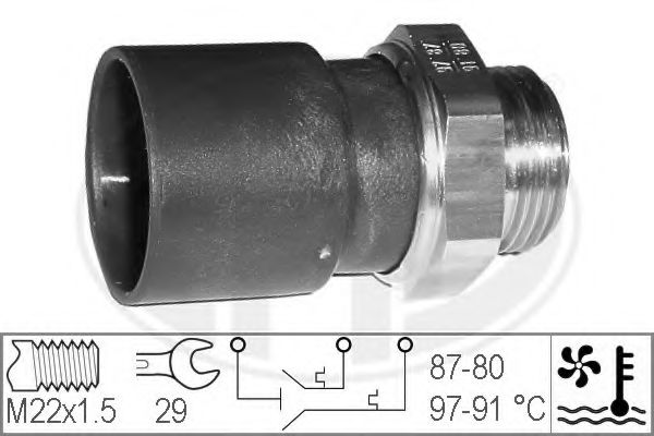 Imagine senzor,temperatura lichid de racire ERA 330477