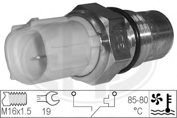 Imagine Comutator temperatura, ventilator radiator ERA 330633