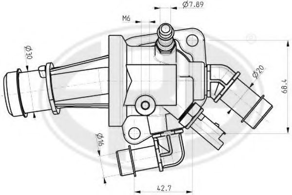 Imagine termostat,lichid racire ERA 350002