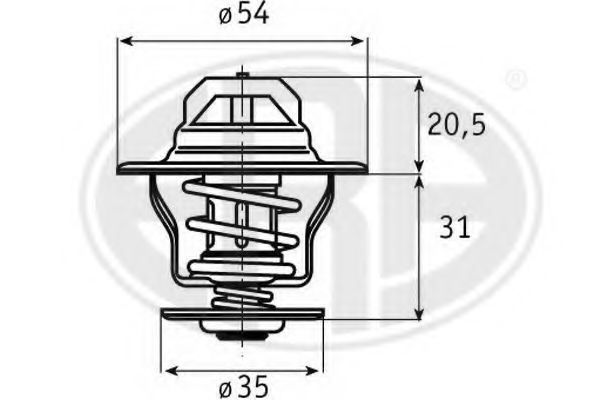 Imagine termostat,lichid racire ERA 350029