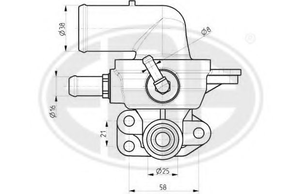 Imagine termostat,lichid racire ERA 350034