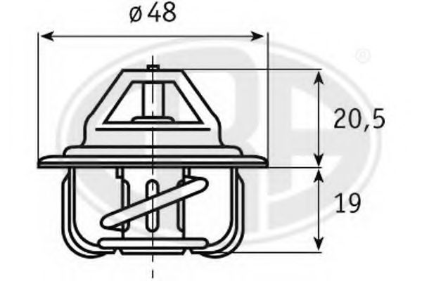 Imagine termostat,lichid racire ERA 350048