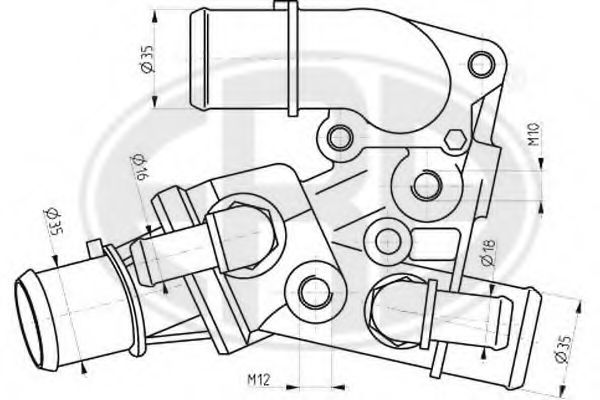 Imagine termostat,lichid racire ERA 350050