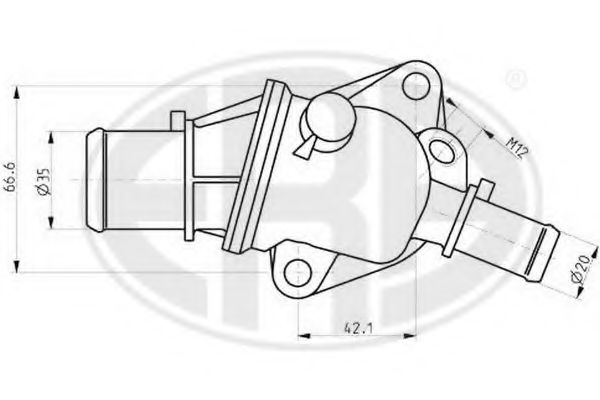 Imagine termostat,lichid racire ERA 350066