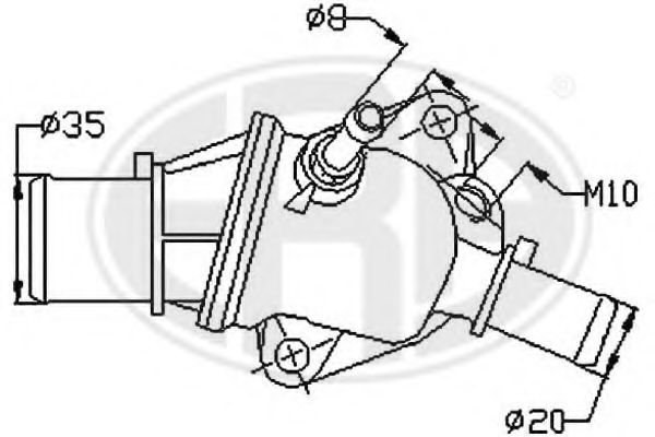 Imagine termostat,lichid racire ERA 350094