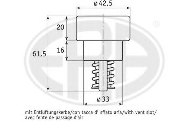 Imagine termostat,lichid racire ERA 350126