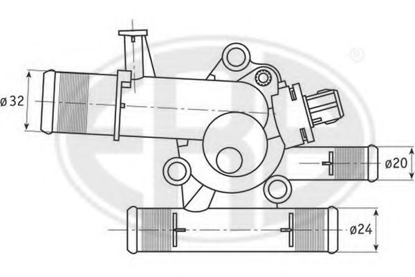 Imagine termostat,lichid racire ERA 350130