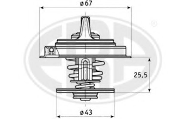 Imagine termostat,lichid racire ERA 350156